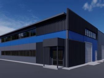 СТО с АБК из сэндвич-панелей